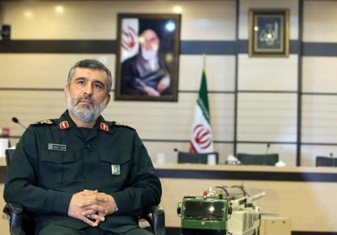 امیرعلی حاجیزاده، فرمانده نیروی هوافضای سپاه پاسداران