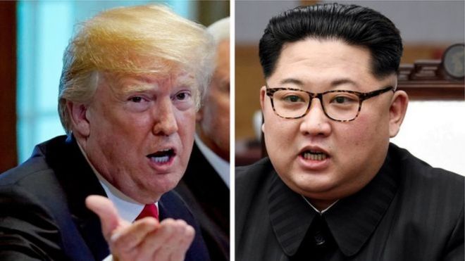 Ni mara ya kwanza kwa Rais wa Marekani Donald Trump na mwenzake wa Korea Kaskazini Kim Jong-un kukutana