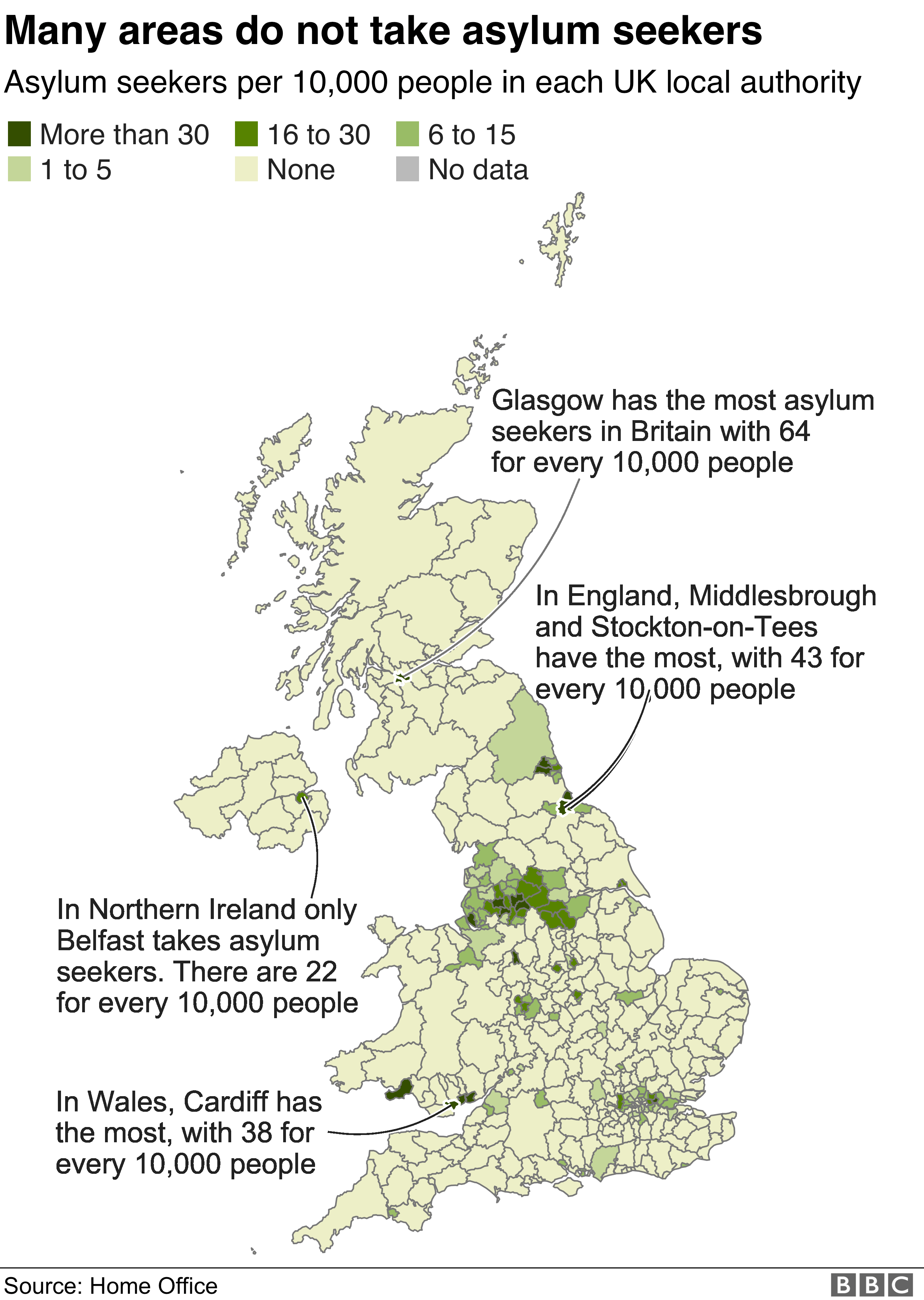 карта убежища BBC