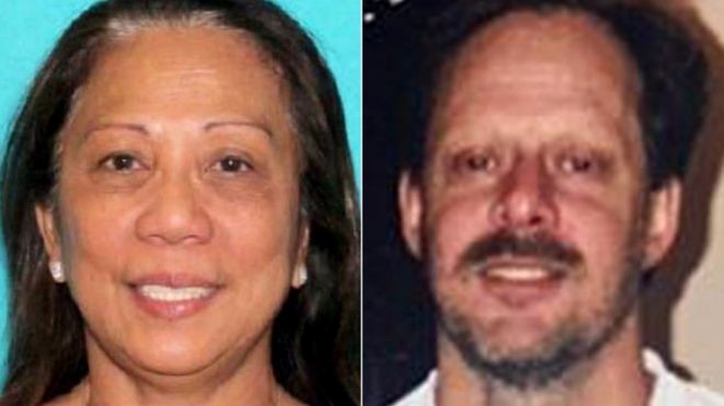 Composite of Marilou Danley and Stephen Paddock