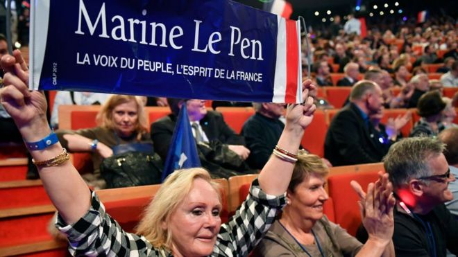 Запуск президентской избирательной кампании Марин Ле Пен