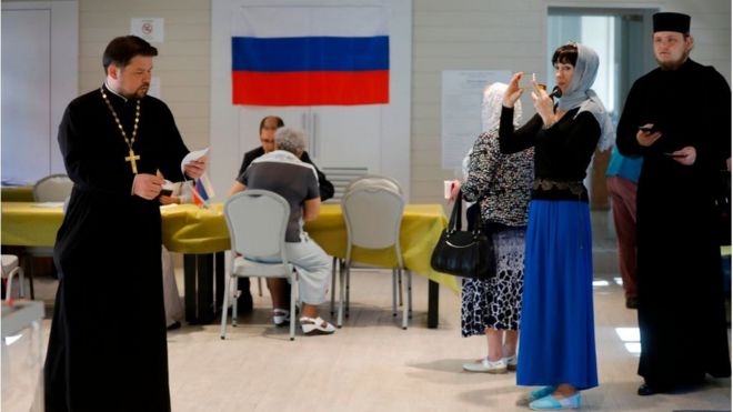 Росіяни голосують у Єрусалимі