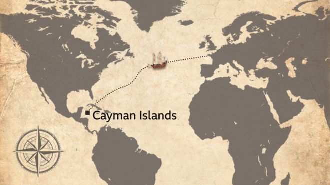Карта Каймановых островов