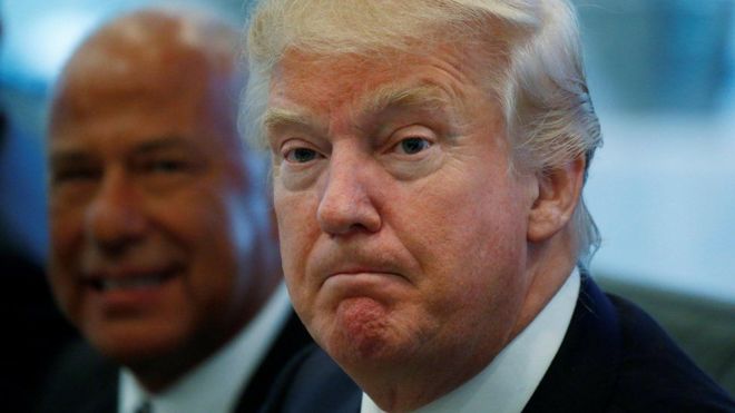 El presidente de Estados Unidos, Donald Trump.