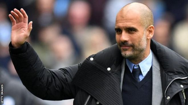 Meneja wa Manchester City Pep Guardiola