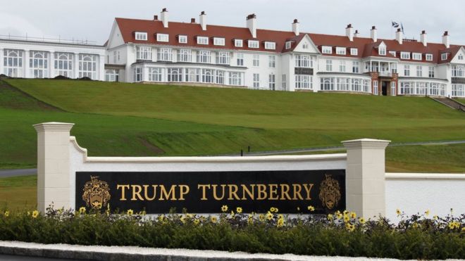 Гольф-курорт Trump Turnberry в Шотландии