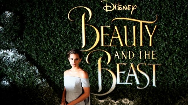 Эмма Уотсон от логотипа Beauty and the Beast