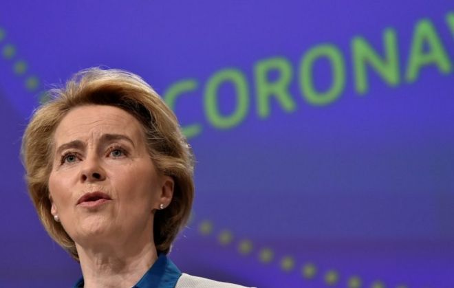 欧盟委员会主席冯德莱恩(Ursula von der Leyen)