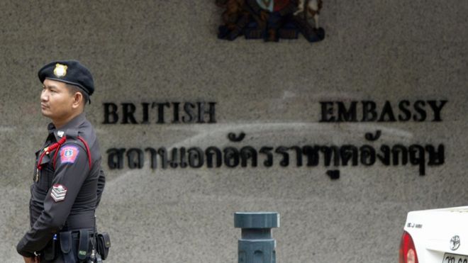 Британское посольство в Бангкоке