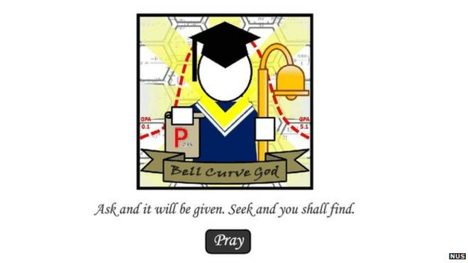 Снимок экрана с сайта, посвященного «Богу кривой колокольчика»