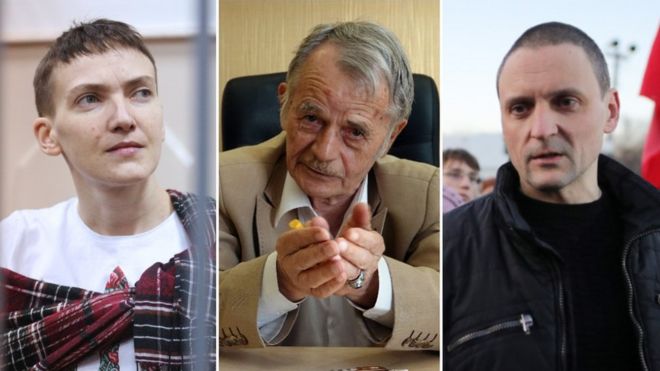 Савченко, Джемилев, Удальцов