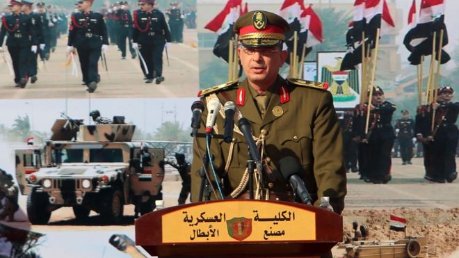 Голова іракського антитерористичного спецназу Таліб Шагхаті