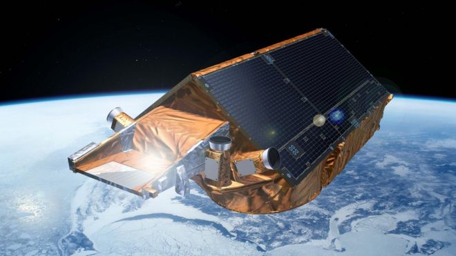 Cryosat artist's impression