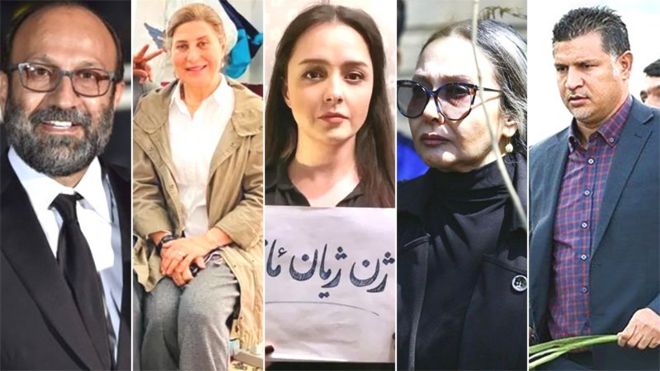علی دایی، کتایون ریاحی، ترانه علیدوستی، فاطمه معتمدآریا و اصغر فرهادی