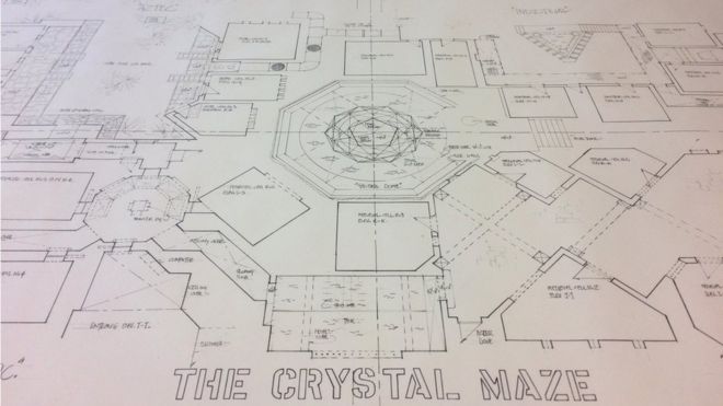 поэтажный план Crystal Maze