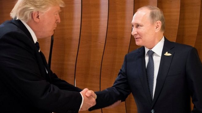 Trump meets Putin
