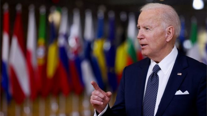El Presidente de EE.UU. Joe Biden se reúne con líderes europeos en Bruselas