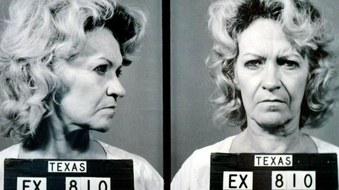 В 1985 году Бетти Лу Битс была приговорена к смерти за убийство своего пятого мужа. Приговор был приведен в исполнение в 2000-м - с помощью смертельной инъекции