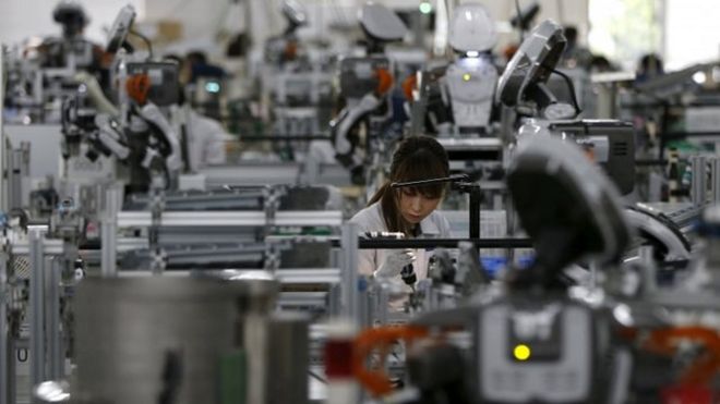 роботизированная фабрика