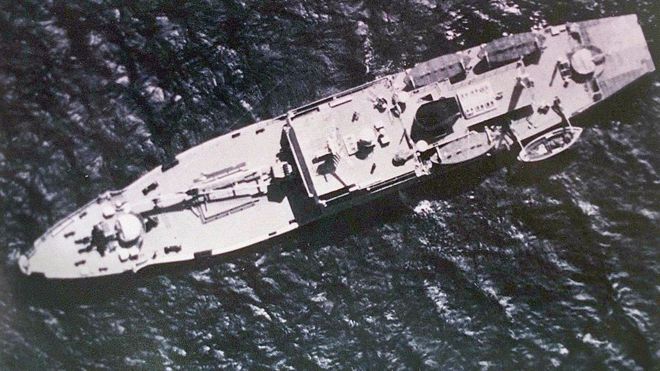 Một tàu của Trung Quốc ở Biển Đông (ảnh tư liệu)