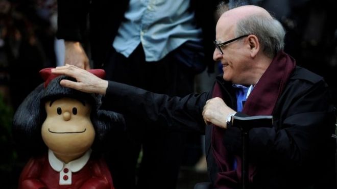 Quino y Mafalda