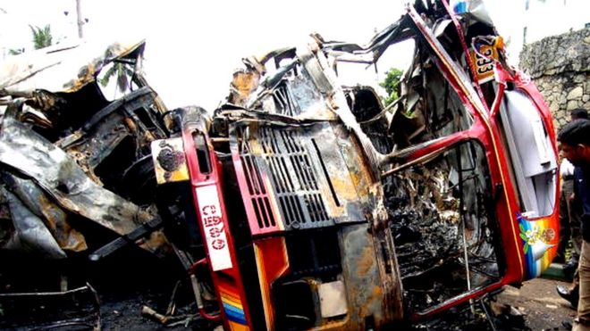 sri lankan car crash