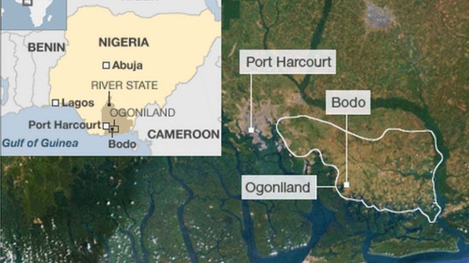 Nigeria: Ogoni people don react to report against Shell - BBC News Pidgin