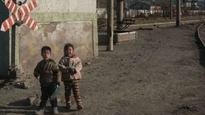 उत्तर कोरिया के बच्चे