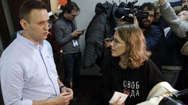 Навальный и Собчак