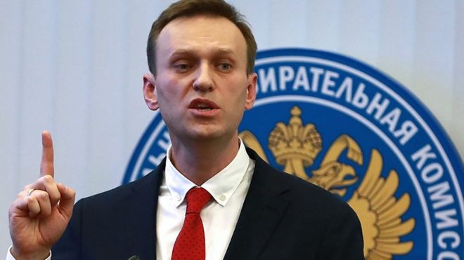 Алексей Навальный в ЦИКе