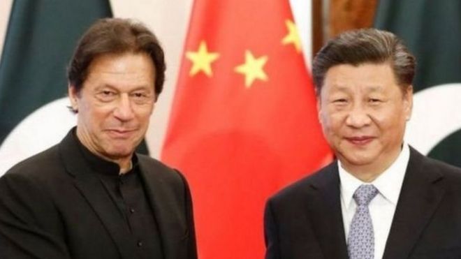 पाकिस्तान के पीएम इमरान ख़ान और चीन के राष्ट्रपित शी जिनपिंग
