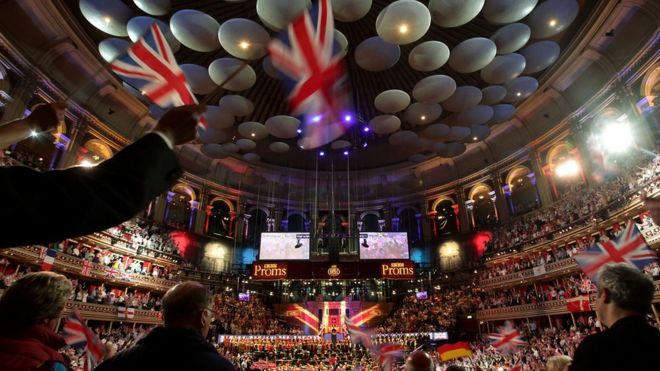 BBC Proms: Rule, Britannia! and Land Of Hope And Glory will feature on Last Night _114087138_hi017776077