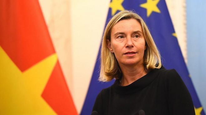 Bà Federica Mogherini