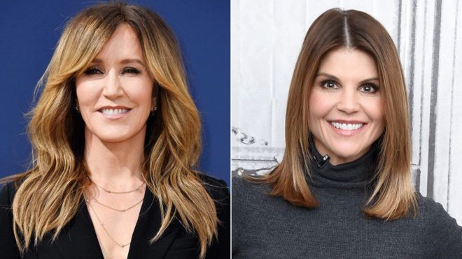 Felicity Huffman and Lori Loughlin