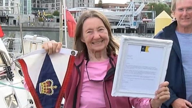 Image result for RECORD BREAKING JEANNE SOCRATES IS THE WORLD'S OLDEST SAILOR