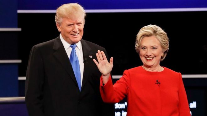 Donald Trump y Hillary Clinton