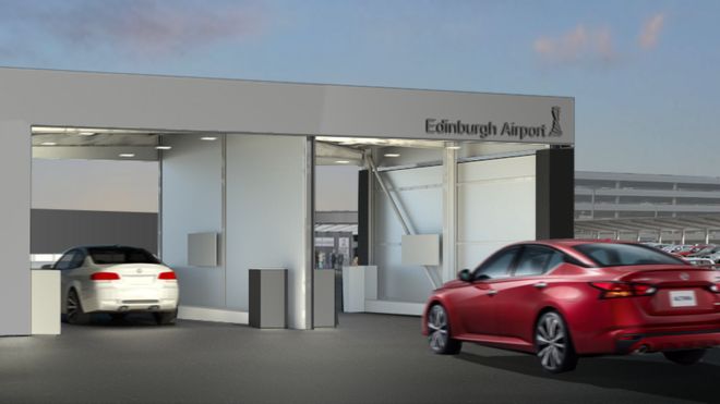 Î‘Ï€Î¿Ï„Î­Î»ÎµÏƒÎ¼Î± ÎµÎ¹ÎºÏŒÎ½Î±Ï‚ Î³Î¹Î± Car drop and go, new innovative parking product coming to Edinburgh Airport