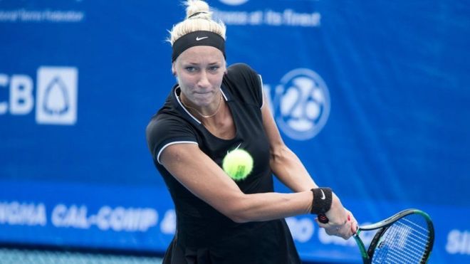 لاعبة التنس الروسية يانا سيزيكوفا
