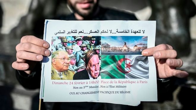المظاهرات في الجزائر كيف انقلب الجيل الذي لم يعاصر سوى بوتفليقة عليه Bbc News عربي