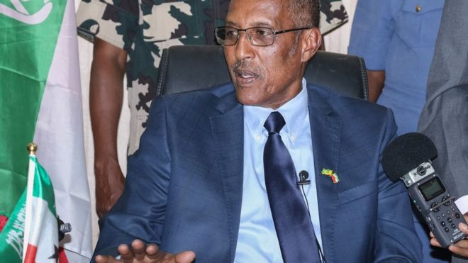Избранный президент Сомалиленда Muse Bihi Abdi