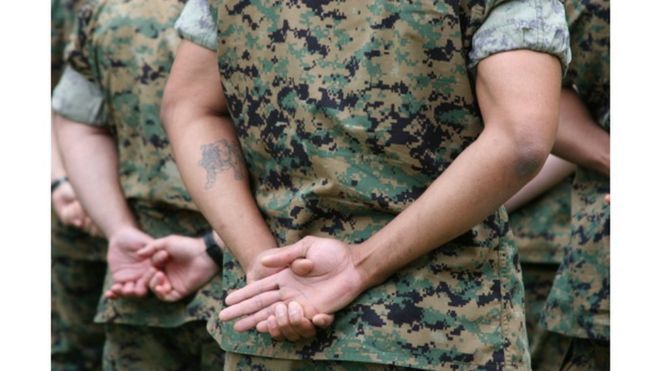 Resultado de imagem para Marinha, bombeiros e PMs  barram tatuados