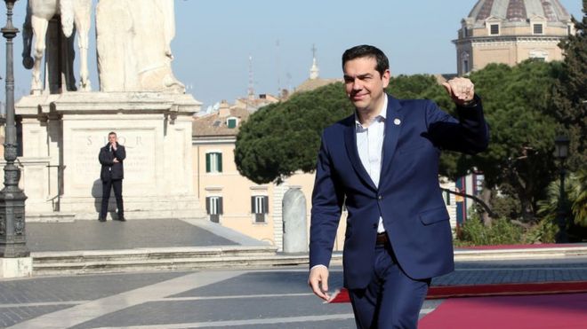 Yunanıstanın Baş Naziri Alexis Tsipras
