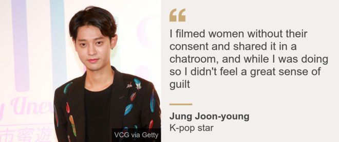 Youngest Chinese Porn - Jung Joon-young: K-pop star quits over secret sex videos ...