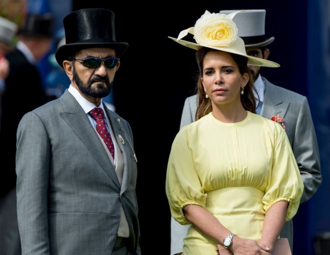 محمد بن راشد وهيا بنت الحسين