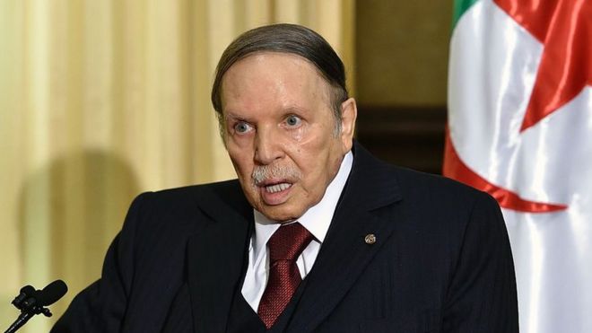 Algerian President Abdelaziz Bouteflika