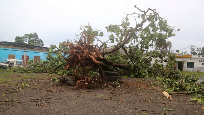 Cyclone Batsirai: Water carry whole villages for Madagascar - BBC News ...