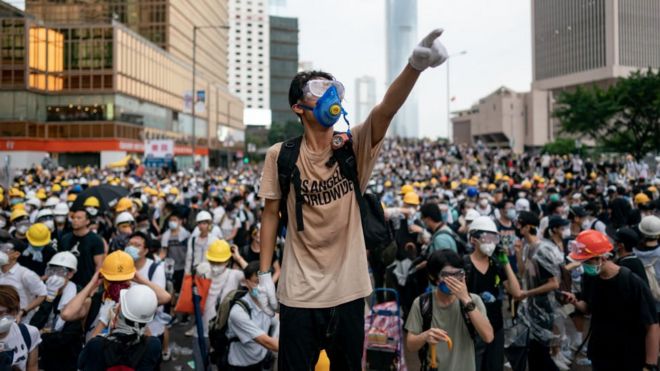 香港反逃犯条例示威