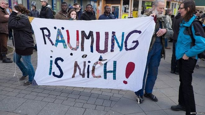 Протест против повышения арендной платы в Берлине (2013)
