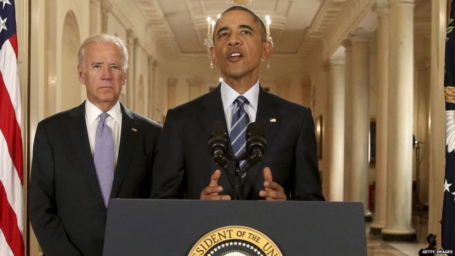 Президент США Барак Обама обращается к народу после объявления о ядерной сделке с Ираном (14 июля 2015 года)