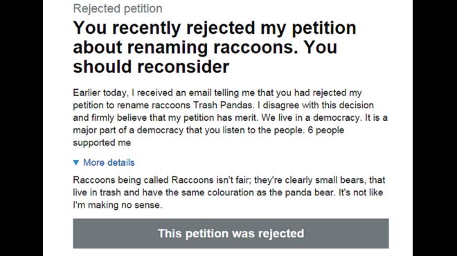 Петиция с призывом переименовать енотов в "мусорных панд"
